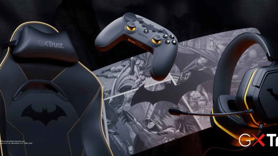 GXTrust Batman – nowa kolekcja gamingowa dla fanów Mrocznego Rycerza