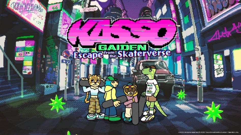 KASSO GAIDEN: Escape from the Skaterverse już dostępne na iOS i Android