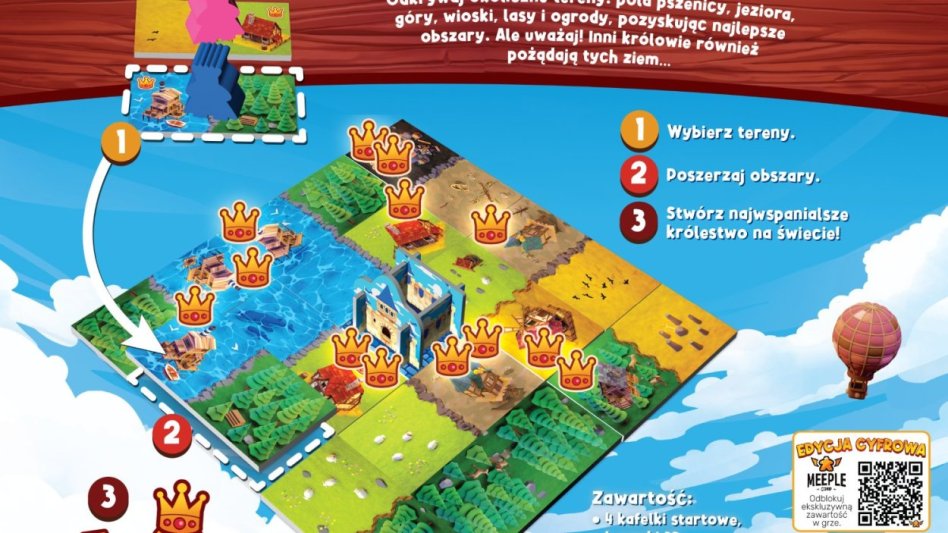 Kingdomino: nowa gra planszowa dla całej rodziny już wkrótce