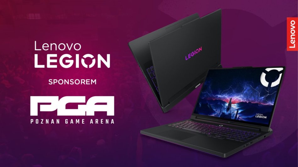Lenovo Legion wspiera 19. edycję Poznań Game Arena 2025