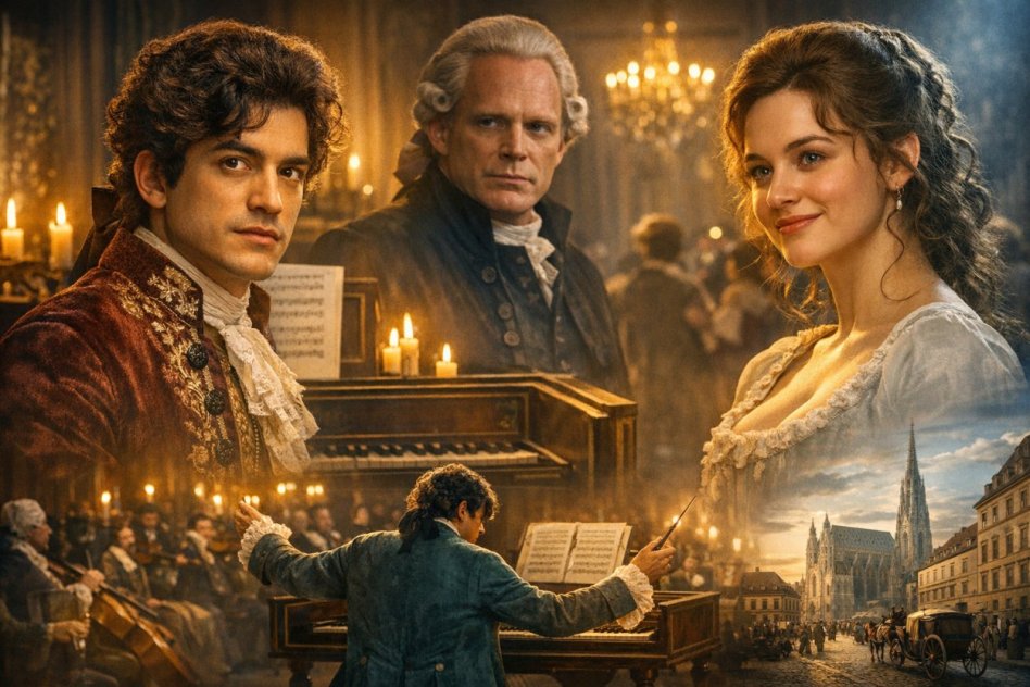 Miniserial Amadeus dostępny w Polsce na SkyShowtime