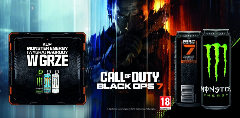 Monster Energy i Call of Duty: Black Ops 7 – nagrody i podwójne XP