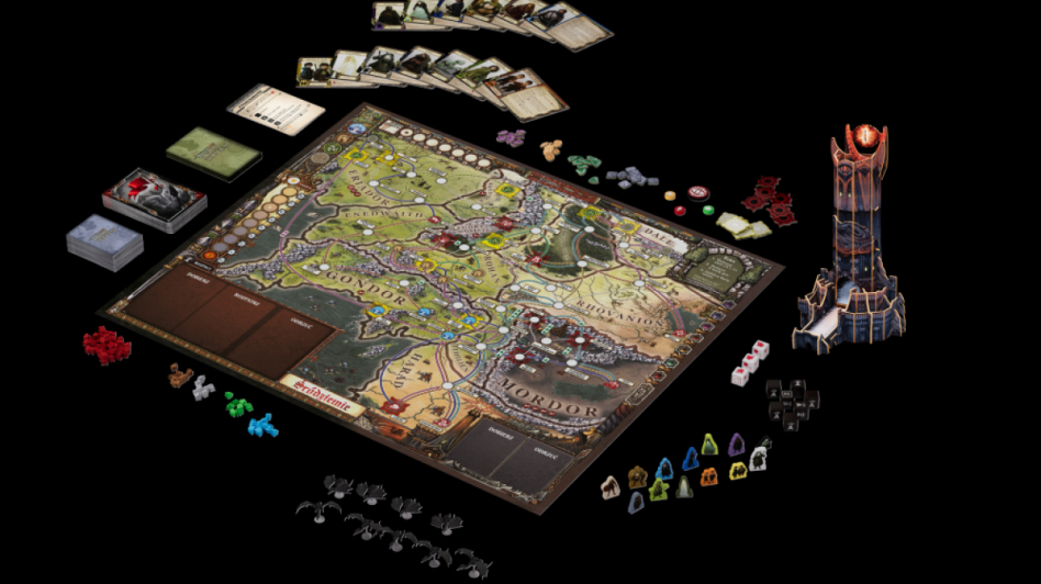 Nowa gra planszowa o Drużynie Pierścienia przenosi nas do świata Tolkiena