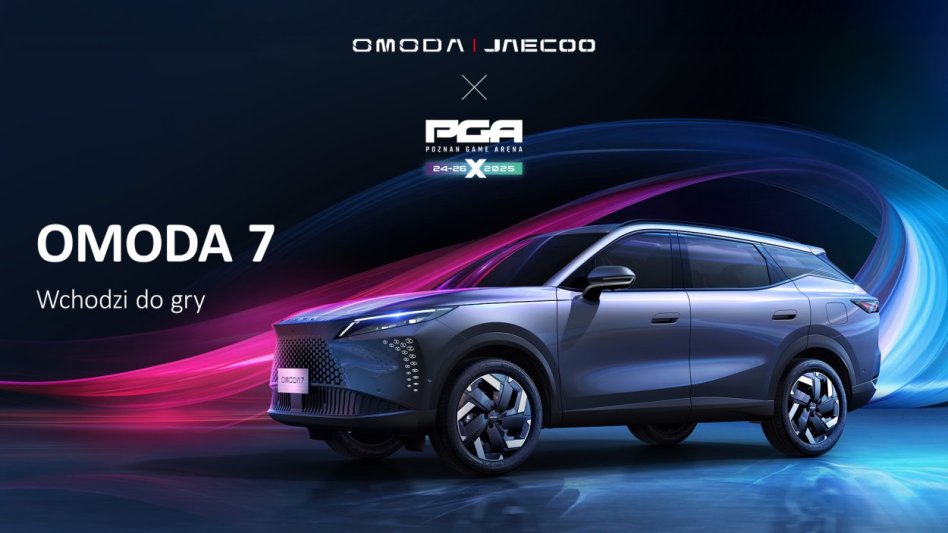 OMODA 7 – nowy crossover z trybem gamingowym debiutuje na Poznań Game Arena