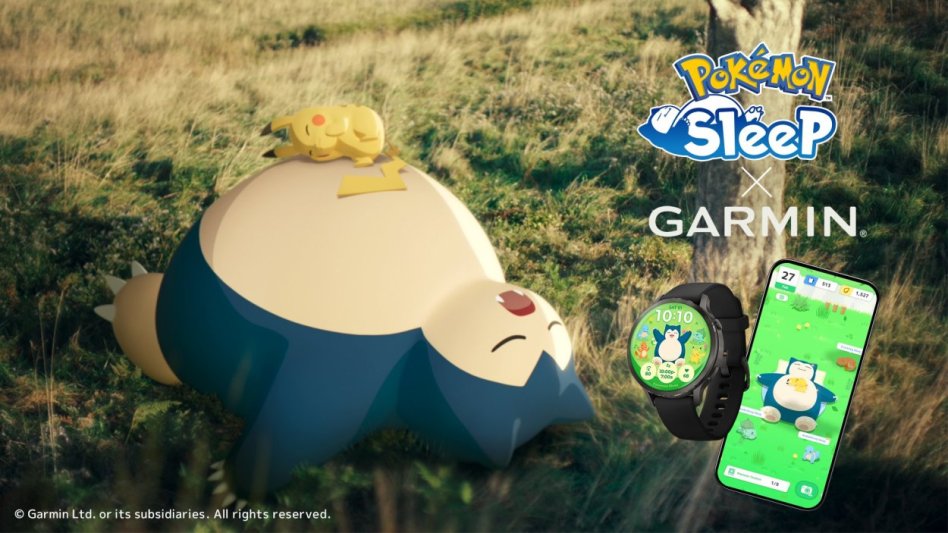 Pokémon Sleep działa teraz z smartwatchami Garmin