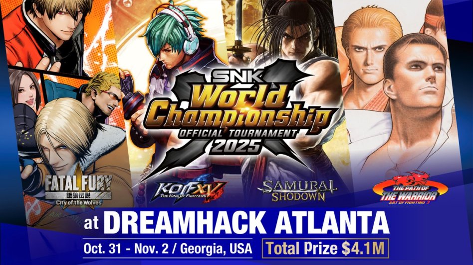SNK World Championship 2025 – 4,1 mln USD w puli nagród w Atlancie
