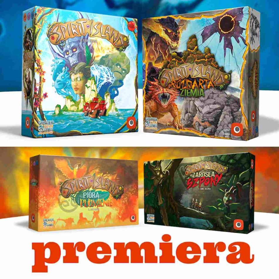Spirit Island: Pióra i Płomienie - nowy dodatek dostępny po polsku