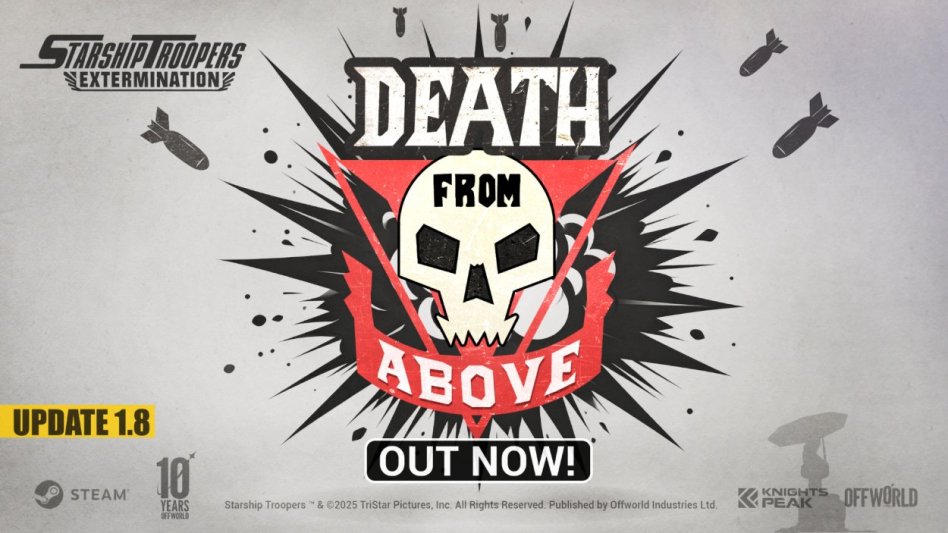 Starship Troopers: Extermination wzbogaca się o nową mapę i system progresji