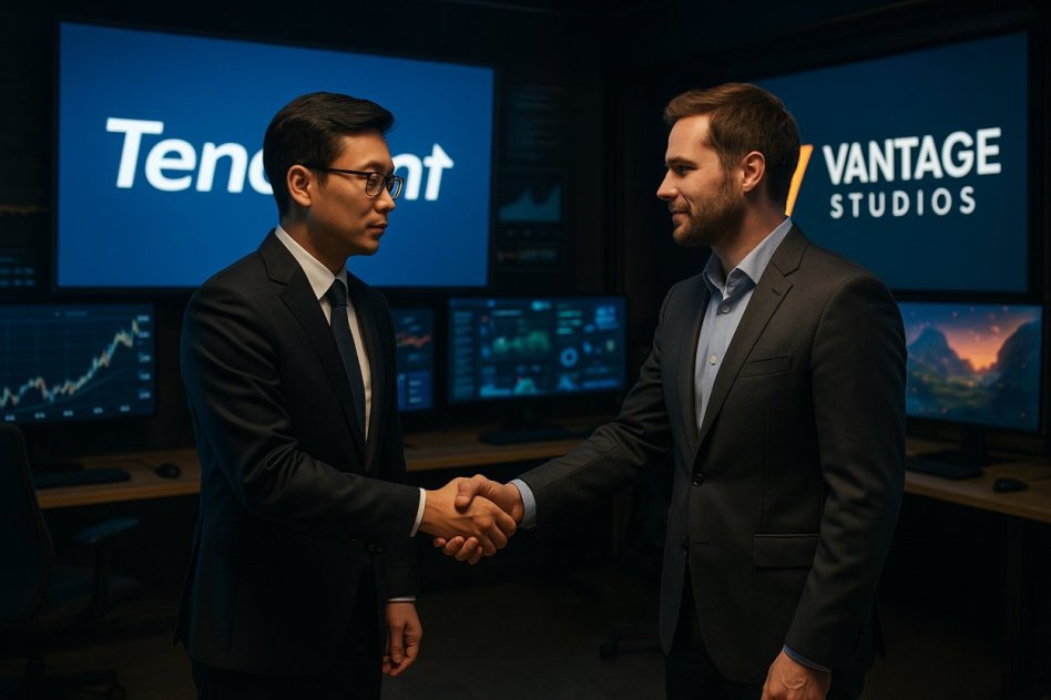 Tencent zainwestował strategicznie w Vantage Studios