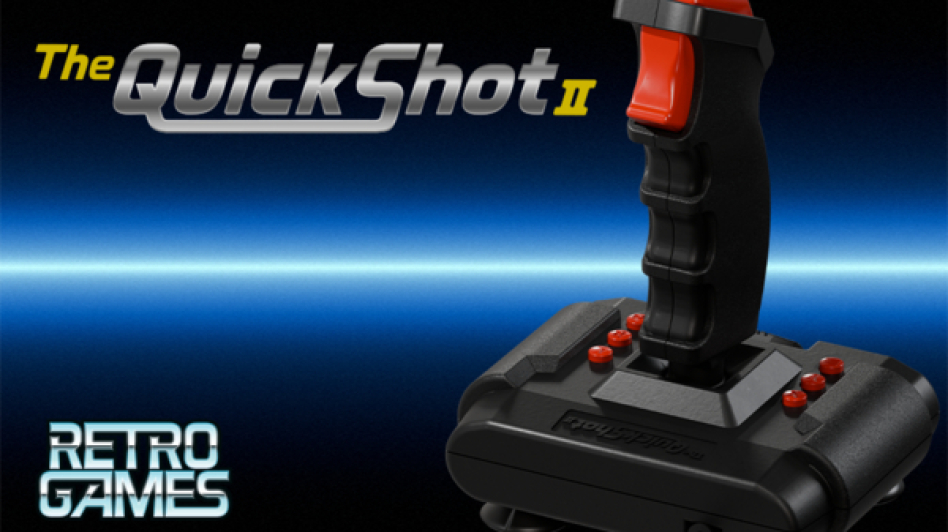 THEQUICKSHOT II – powrót kultowego joysticka z lat 80. w nowoczesnej odsłonie