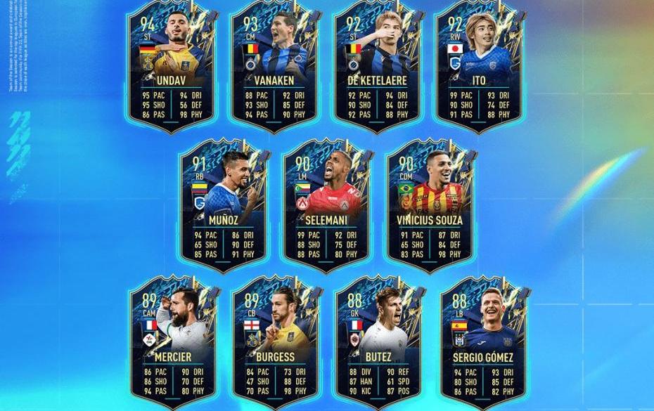 Oto TOTS Belgium Pro League w FUT 22 jest dostępna do trafienia w paczkach! Kogo wyróżniło EA Sports i gracze?