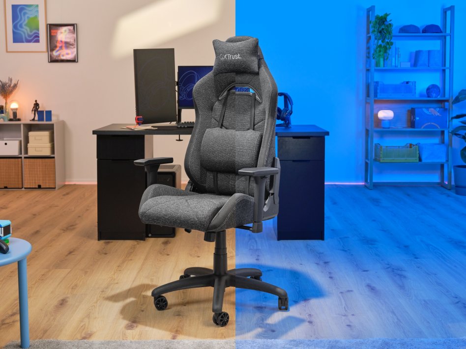 Trust wprowadza nowy fotel gamingowy GXT 723 Ruya Fabric