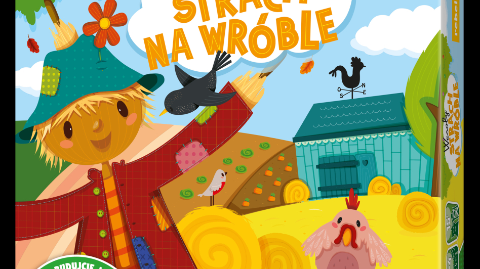 Wesoły strach na wróble – nowa kooperacyjna gra planszowa dla najmłodszych