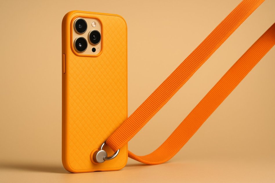 Wyjątkowy pasek do iPhone 17 w jaskrawym pomarańczowym kolorze wyciekł przed premierą