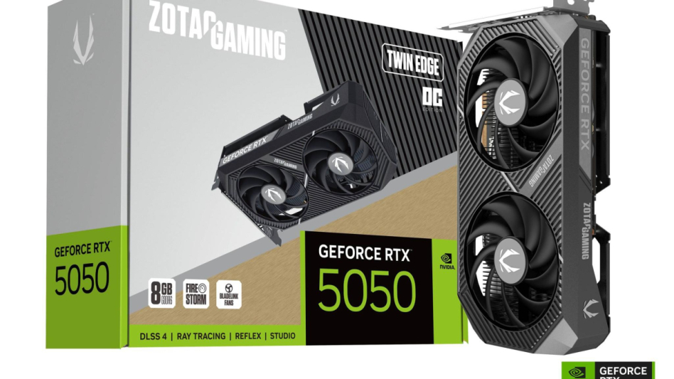 ZOTAC prezentuje karty graficzne GeForce RTX 5050