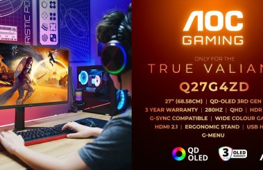 AOC GAMING prezentuje monitor QD-OLED 280 Hz za około 2000 zł