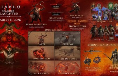 Diablo IV: Nowy czarnoksiężnik, darmowy paladyn i Sezon Rzezi