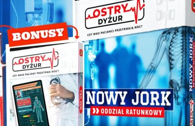 Ostry Dyżur: Nowa planszówka medyczna od Portal Games w przedsprzedaży
