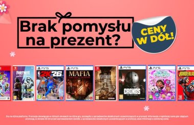 Promocja na gry pudełkowe od Cenegi – obniżki na hity na PS5, Xbox i Switch