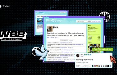 Przeglądarka Opera świętuje 30 lat z archiwum Web Rewind