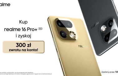 realme 16 Pro+ z cashbackiem 300 zł – promocja na aparat 200 MP i baterię 7000 mAh